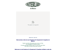 Tablet Screenshot of interlabdemexico.com